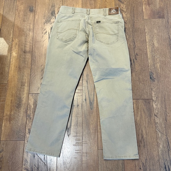 Lee Men's Khaki Chinos 34X30 - Picture 5 of 10